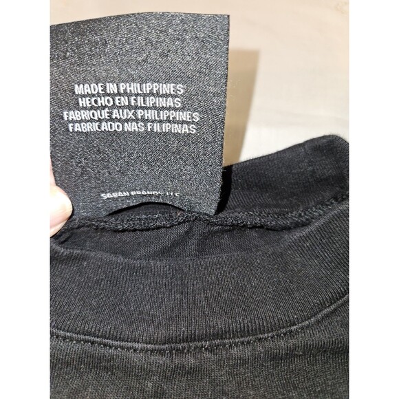 CNCO Shirt Unisex Sz S Black Short Sleeve Forever 21 Boy Band Graphic Logo Tour - Picture 5 of 5